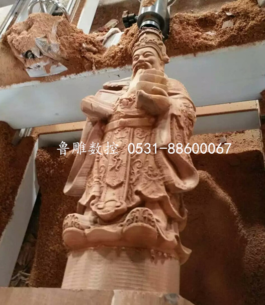 三維立體雕刻機(jī)制作的財(cái)神雕像、觀音佛像